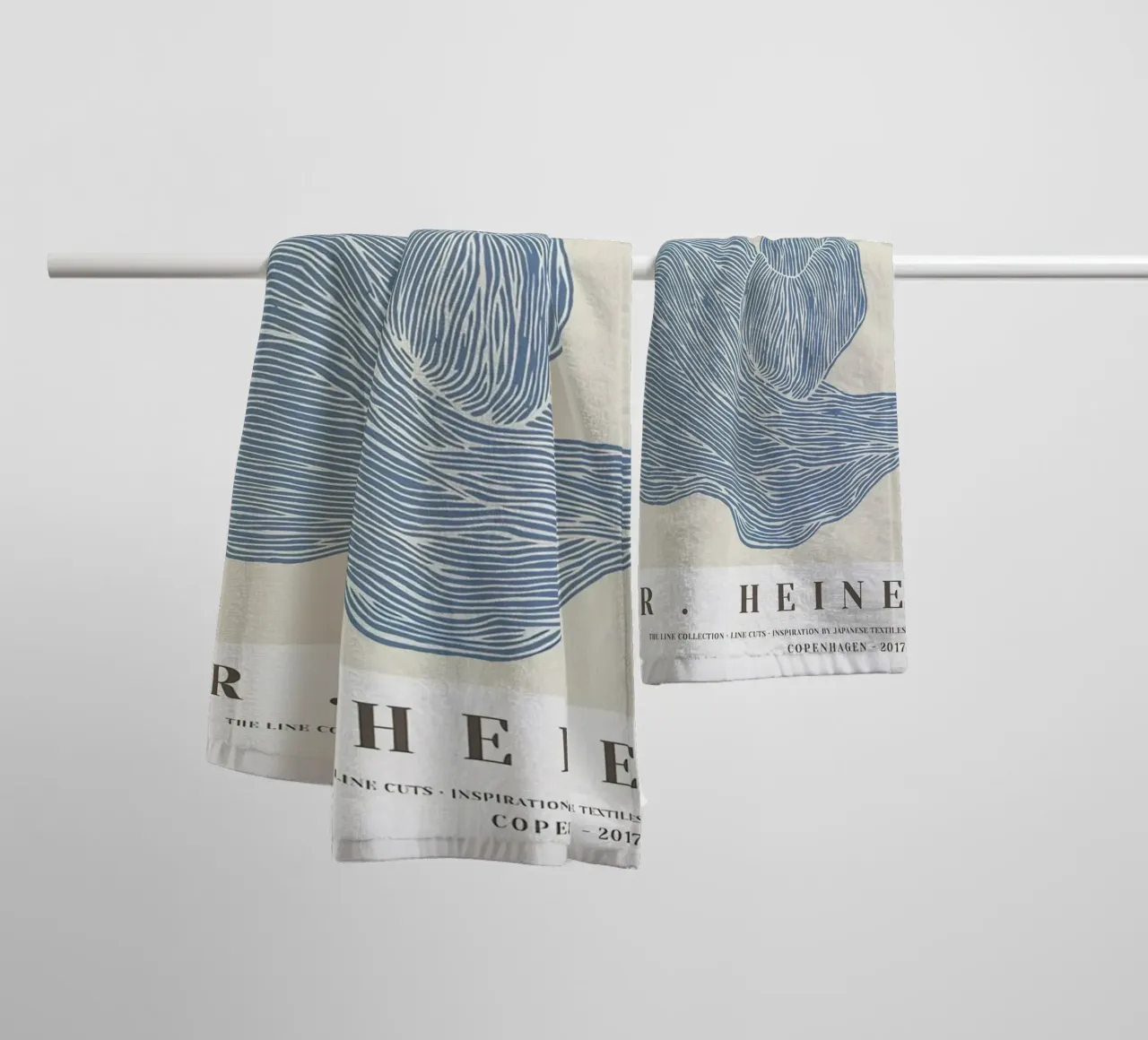 R. heine La collezione di linee asciugamano da bagno da Niklasprint