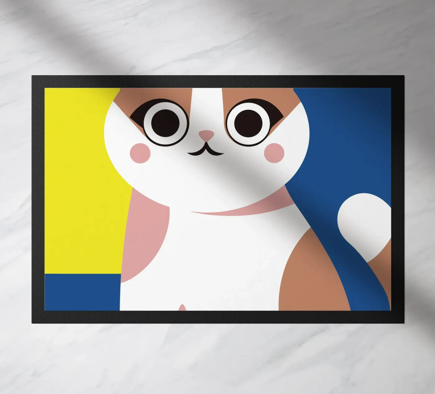 Cat doormat by LOOK DIFFERENT