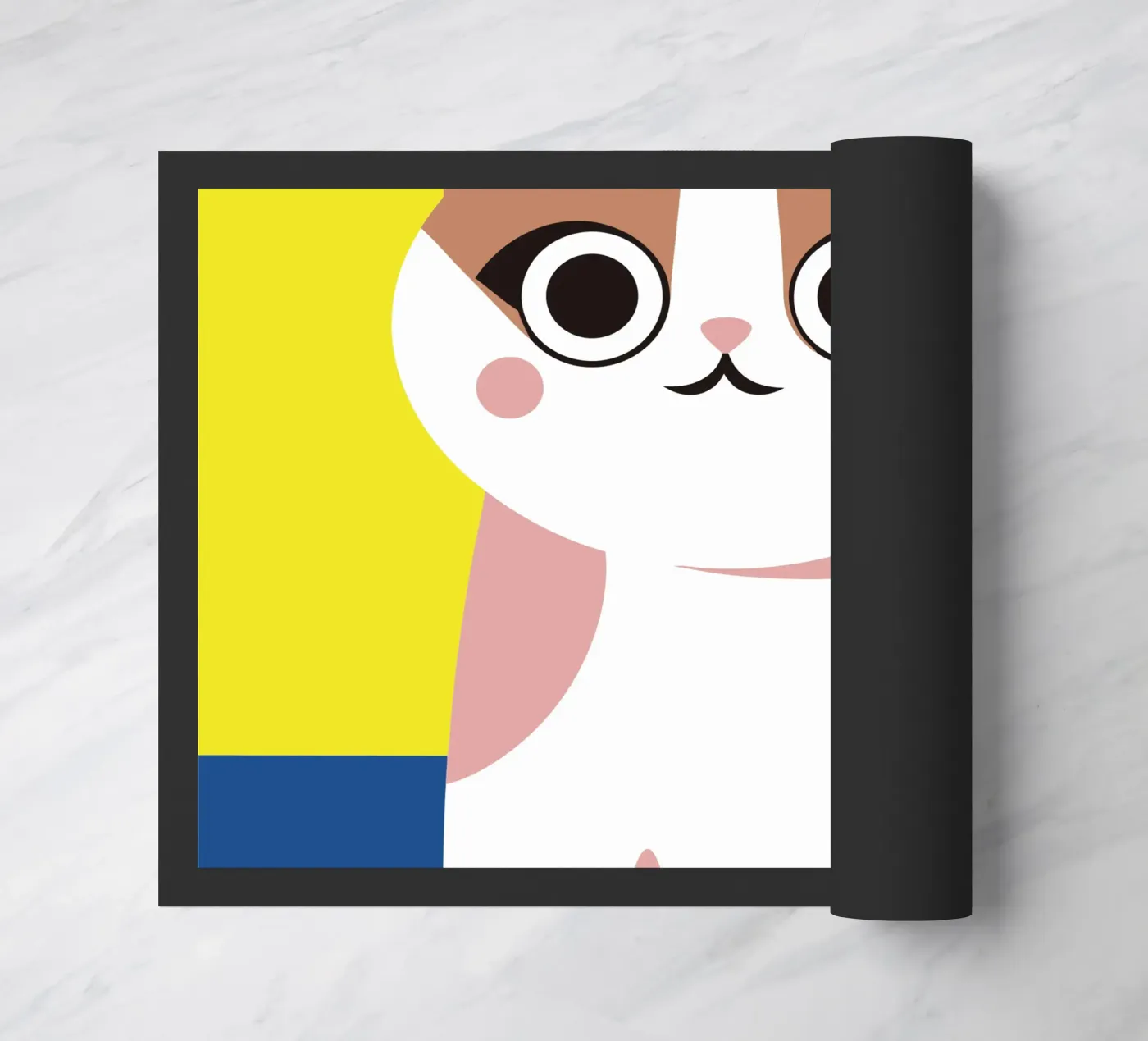 Cat doormat by LOOK DIFFERENT