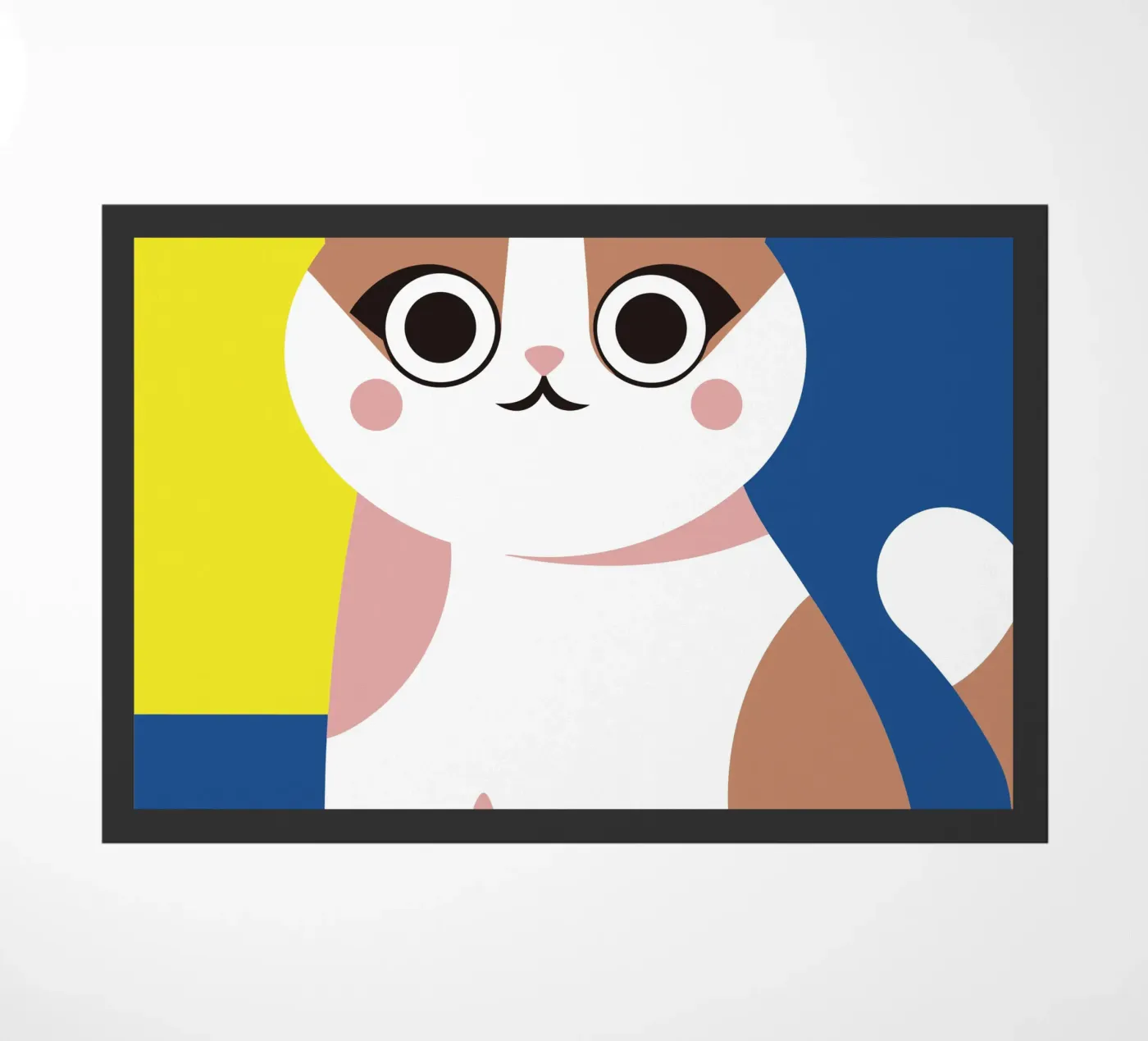 Cat doormat by LOOK DIFFERENT