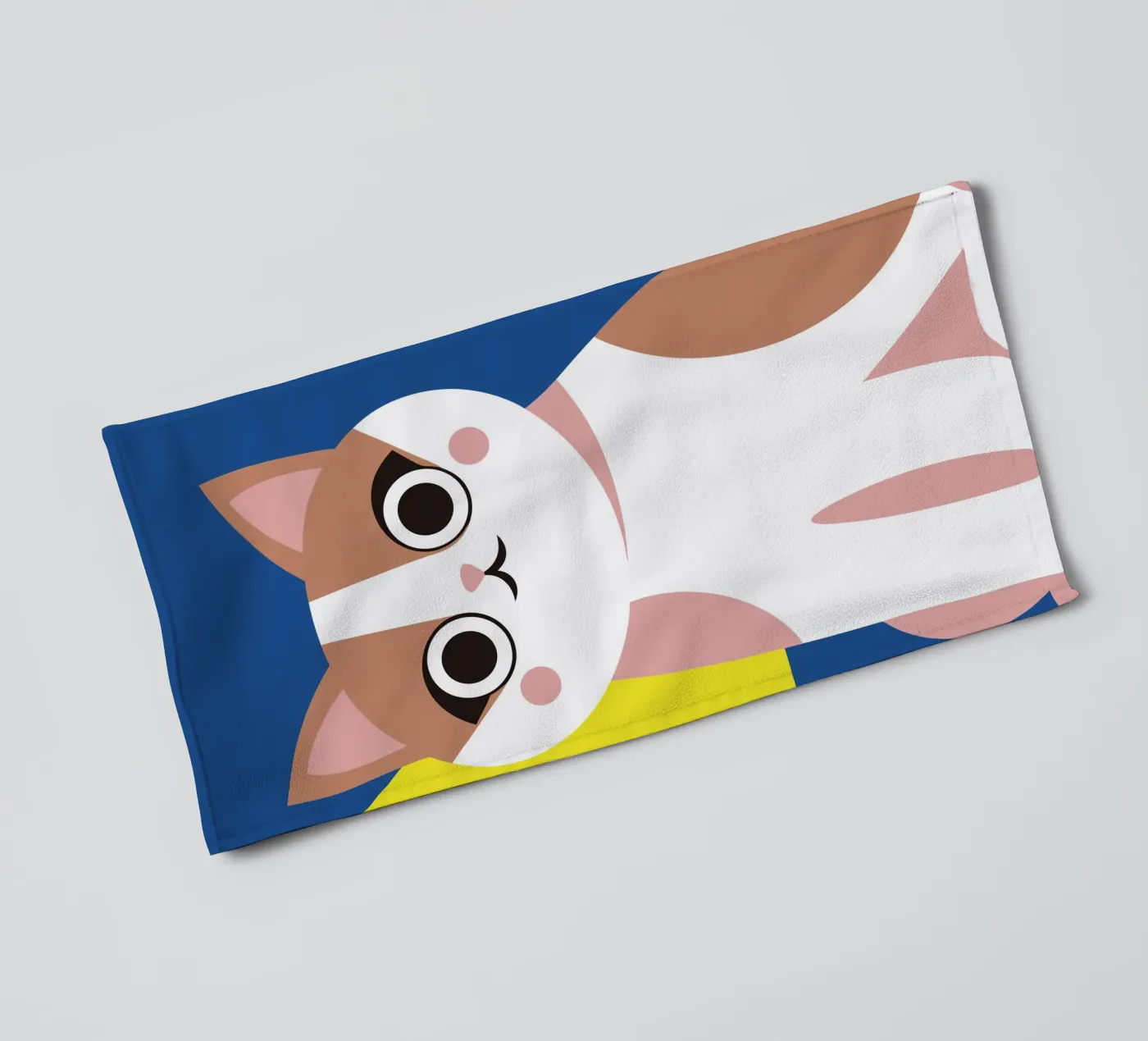 Kat badhanddoek van LOOK DIFFERENT
