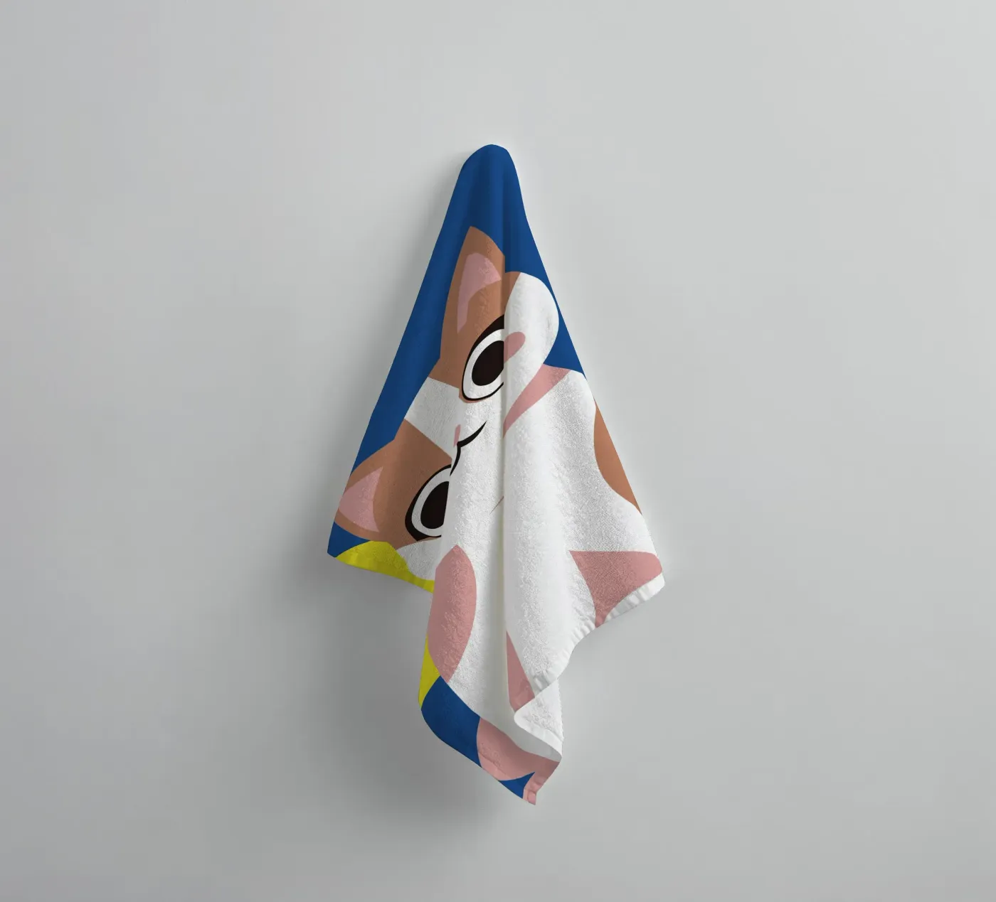 Kat badhanddoek van LOOK DIFFERENT