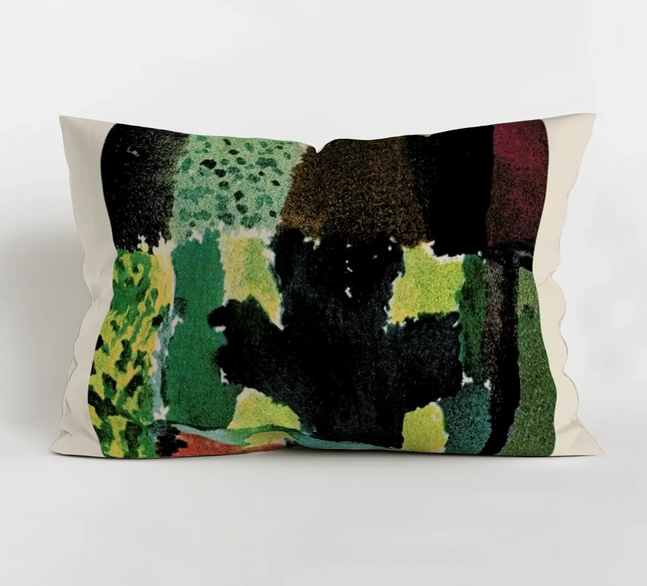 Paul Klee - Park - 1920 decorative cushion by Vintage by JUNIQE