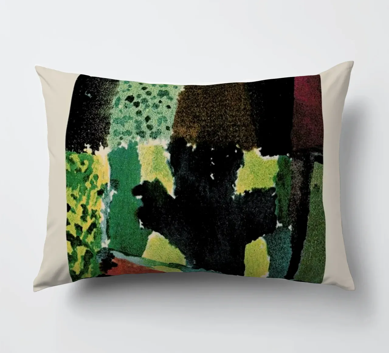 Paul Klee - Park - 1920 decorative cushion by Vintage by JUNIQE