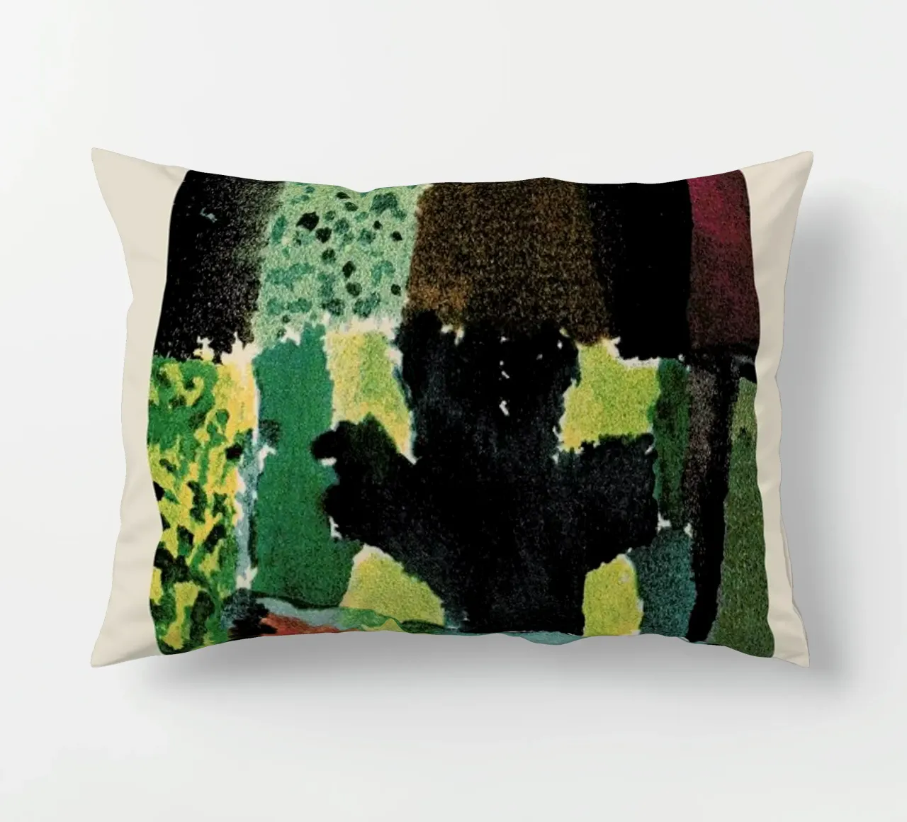 Paul Klee - Park - 1920 decorative cushion by Vintage by JUNIQE