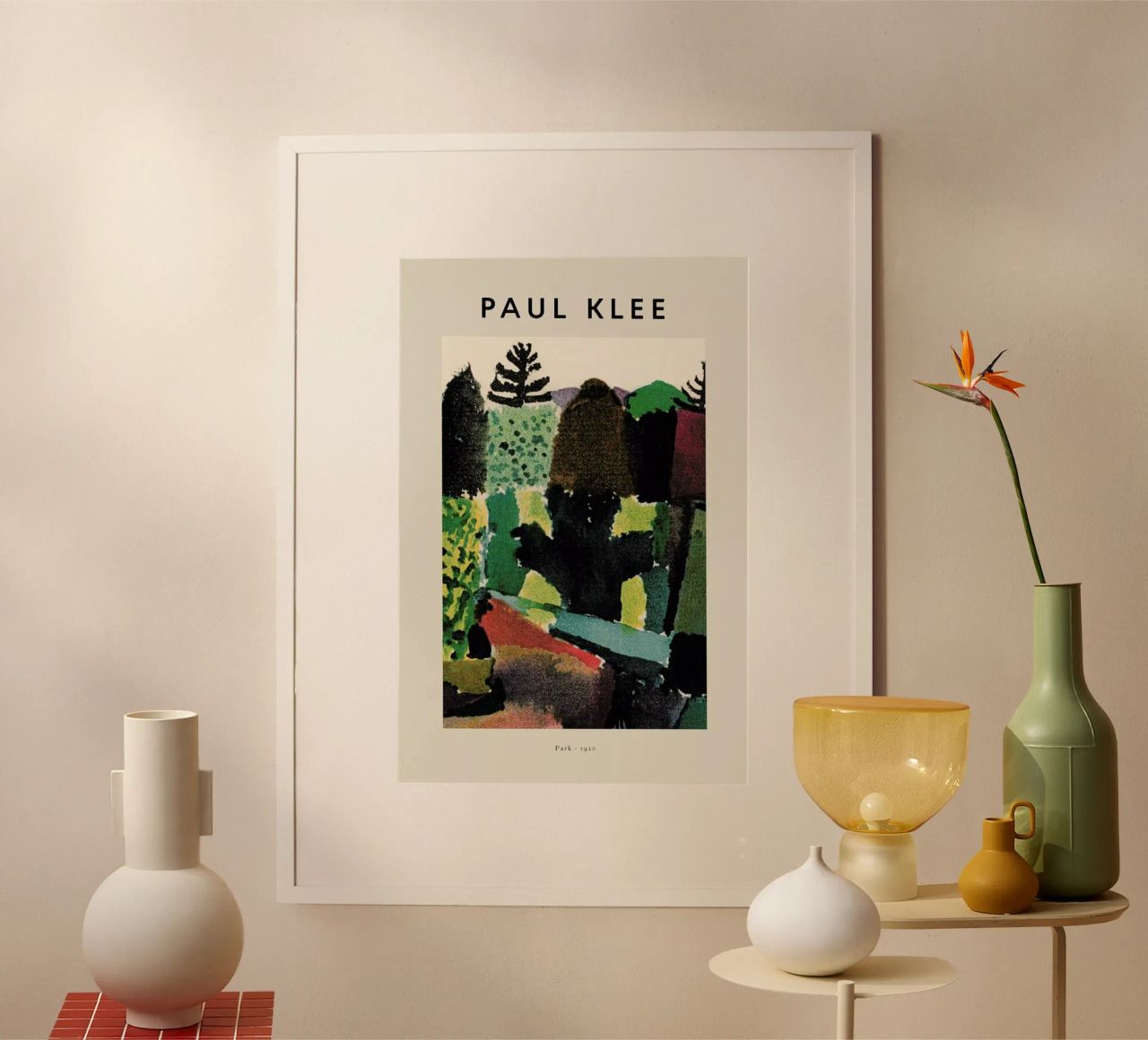 Paul Klee - Park - 1920 poster da Vintage by JUNIQE