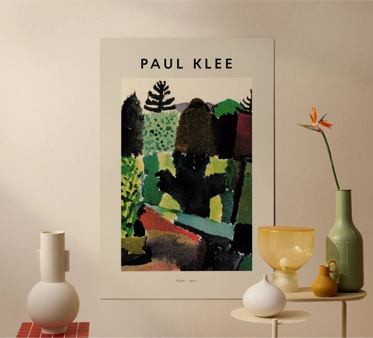 Paul Klee - Park - 1920 poster da Vintage by JUNIQE