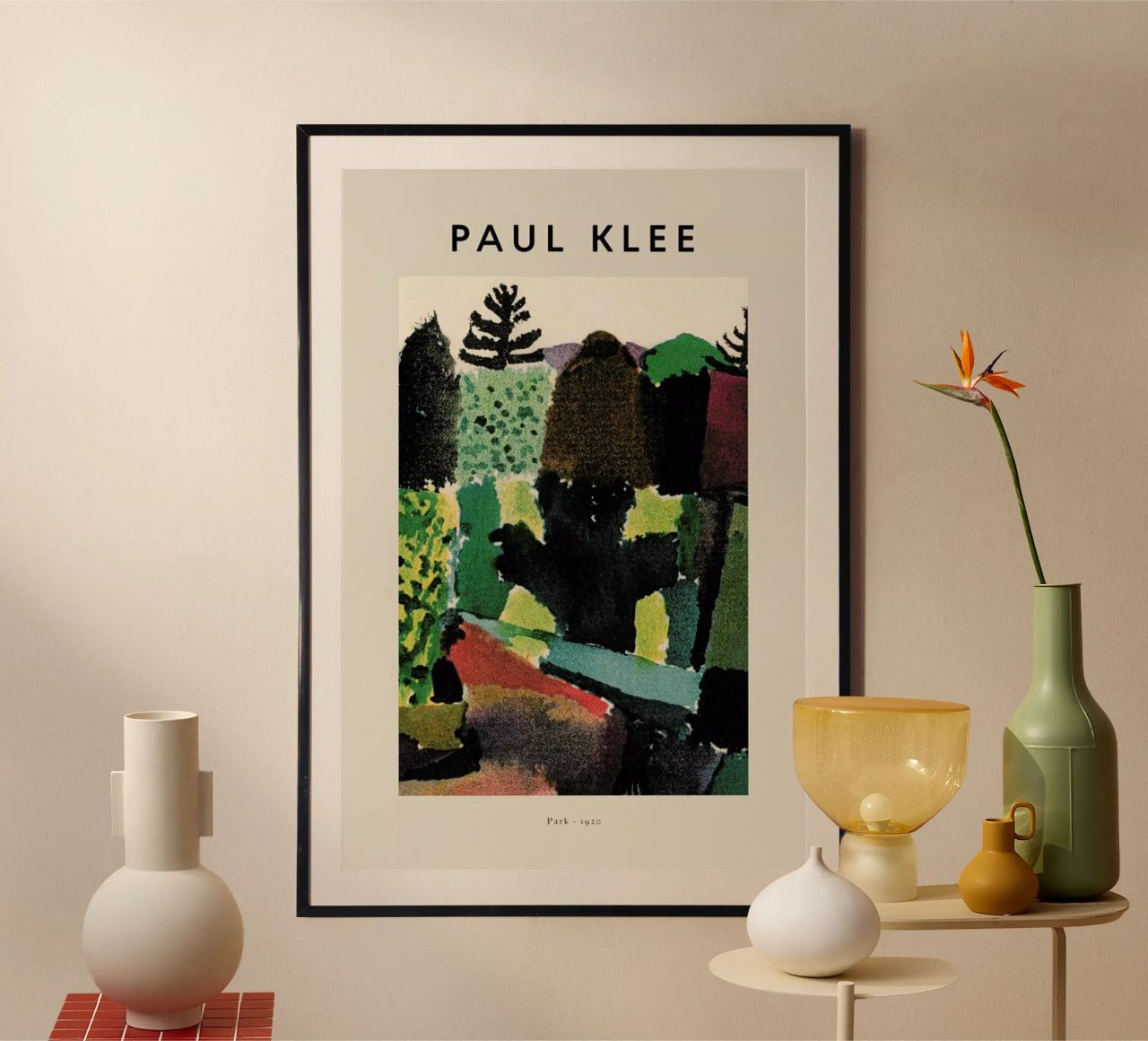 Paul Klee - Park - 1920 poster da Vintage by JUNIQE