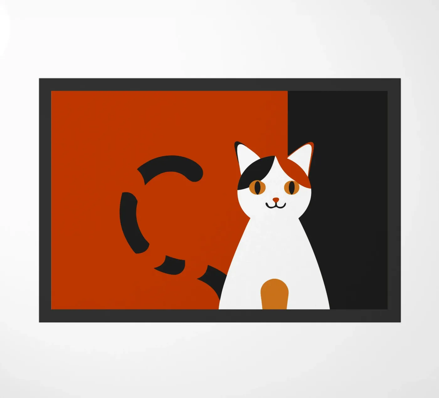 Cat deurmat van LOOK DIFFERENT