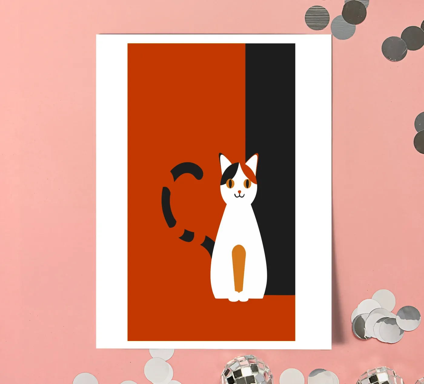 Cat sticker sheet by LOOK DIFFERENT