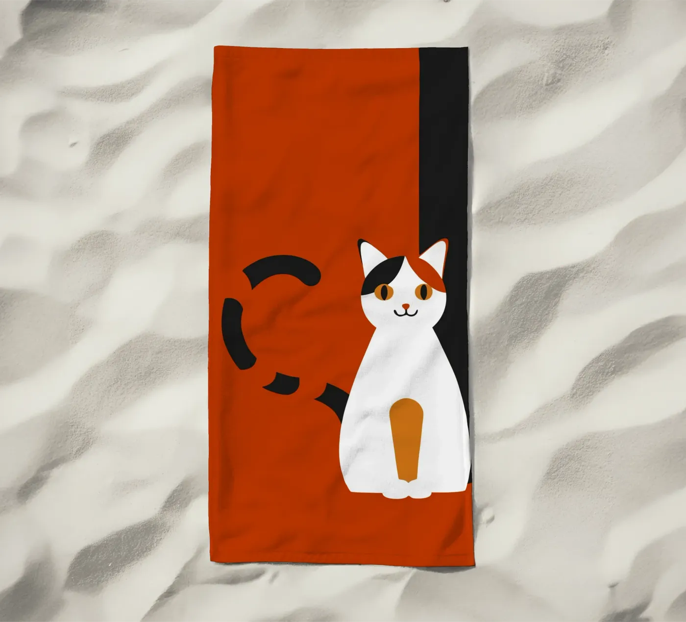 Gatto telo mare da LOOK DIFFERENT