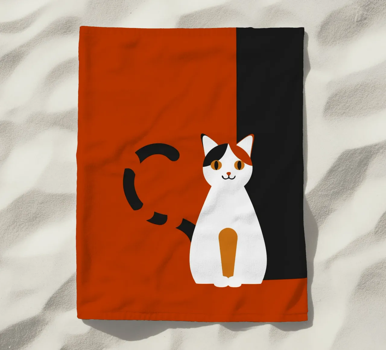 Gatto telo mare da LOOK DIFFERENT