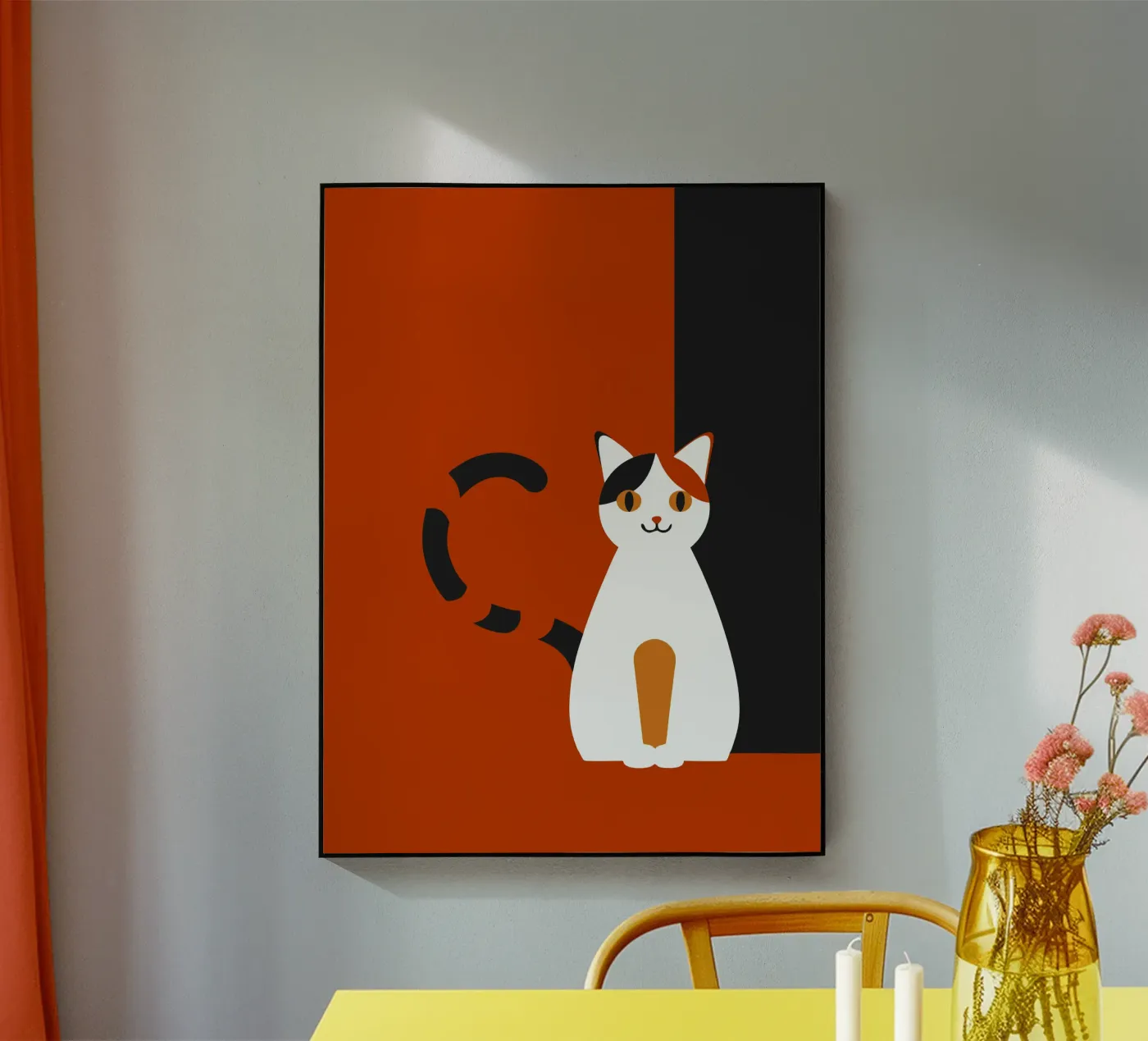 Kat acryl van LOOK DIFFERENT