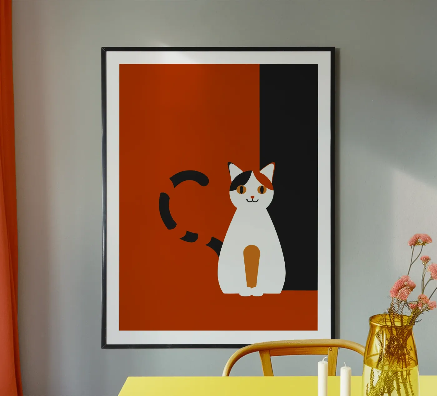 Kat poster van LOOK DIFFERENT