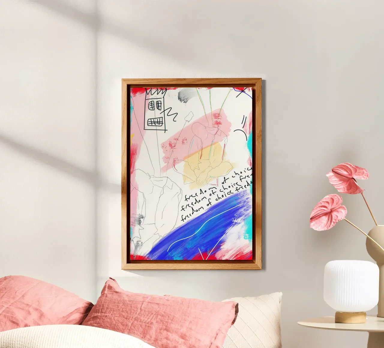 Freedom of choice alluminio dibond da Bedfrnt Art