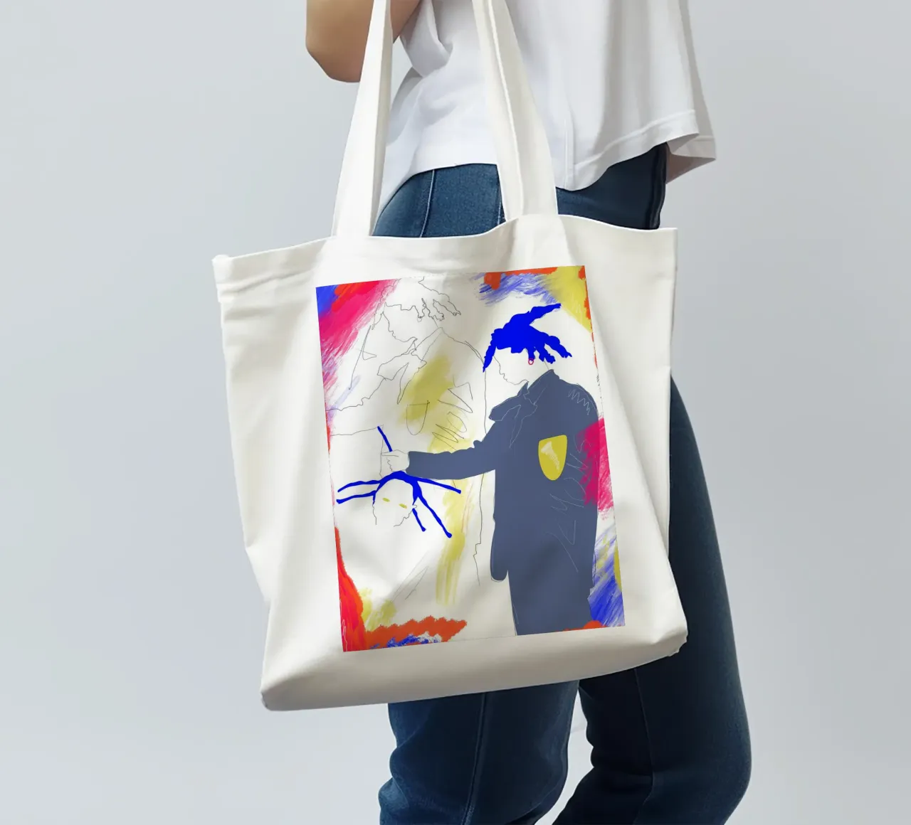 Demons borsa in juta da Bedfrnt Art