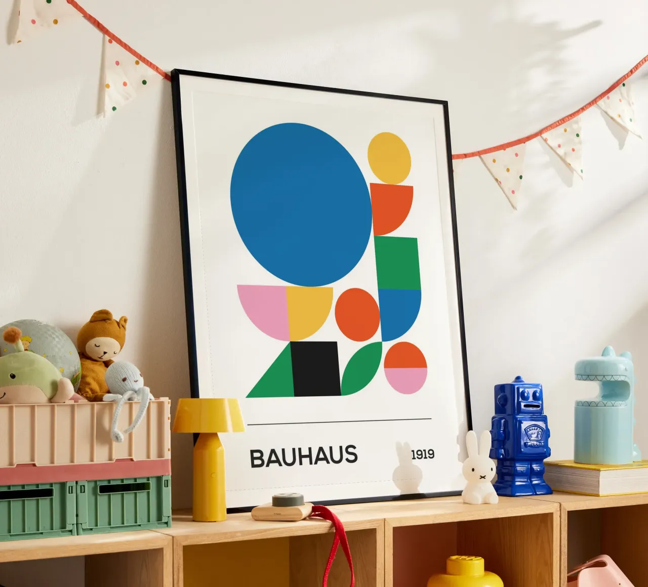 Affiche Bauhaus poster con telaio in plastica da Posutã