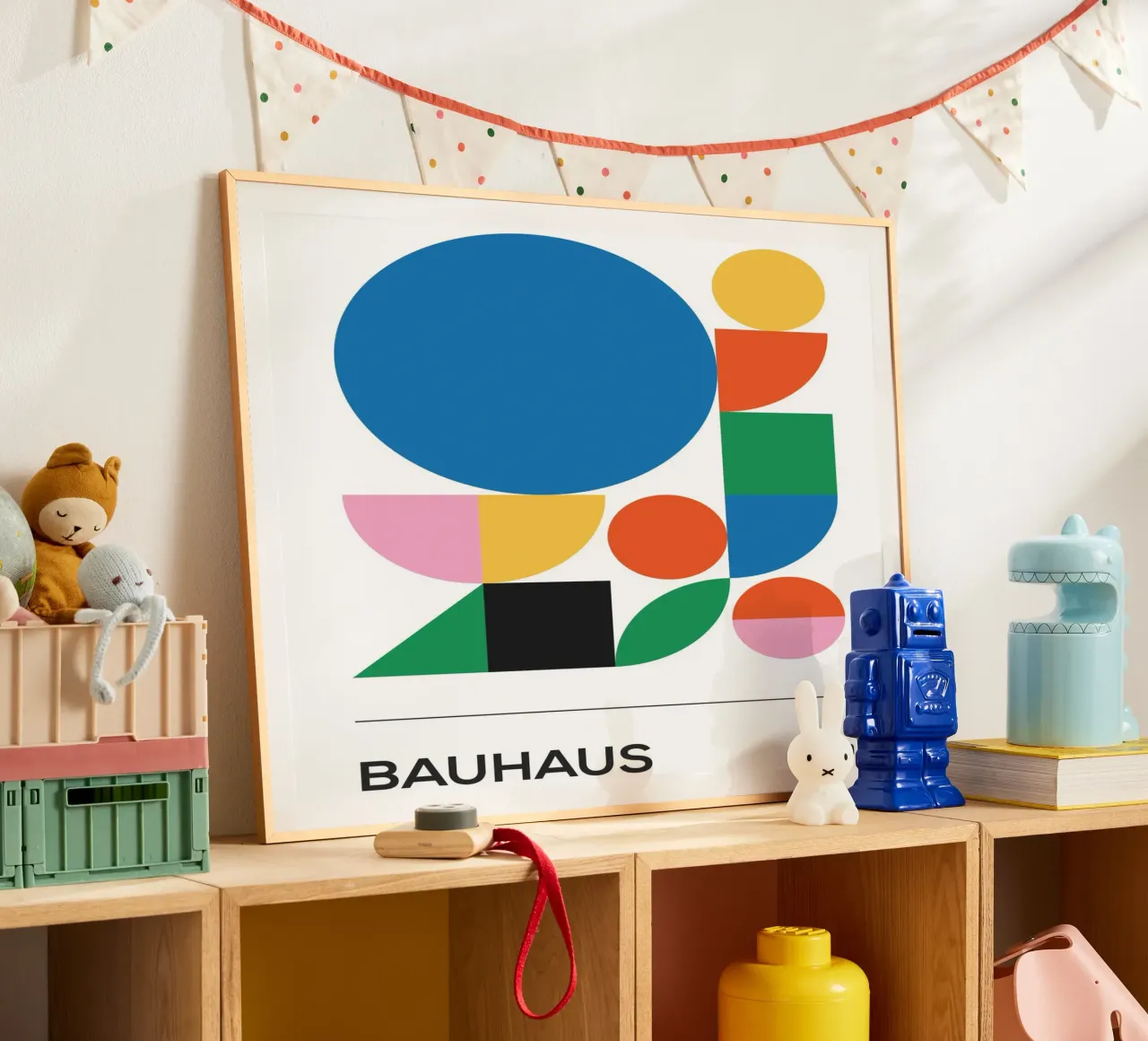 Affiche Bauhaus poster con telaio in plastica da Posutã
