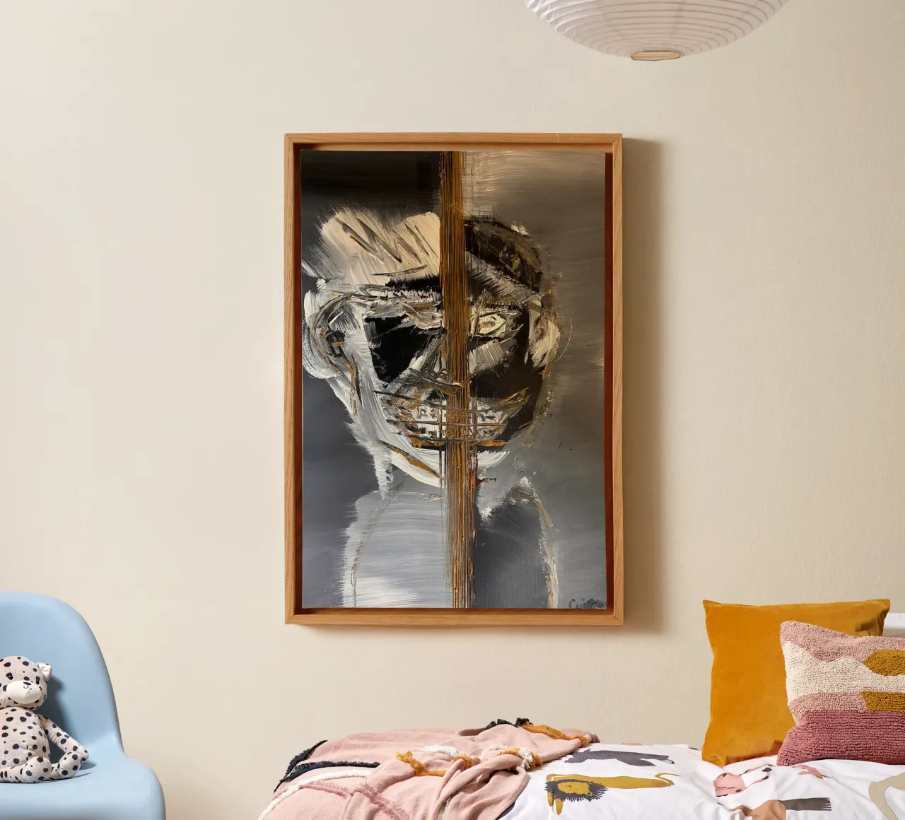 L'amico tela con Cornice a cassetta da Leonhard Guertner ART