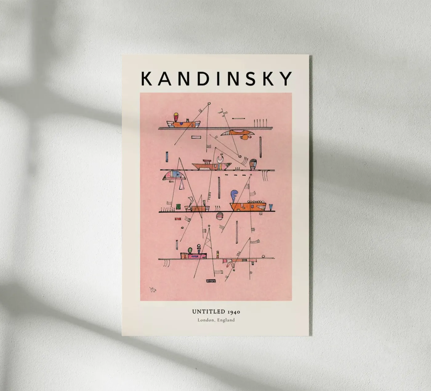 Kandinsky - Untitled acryl van ARTOTHEK