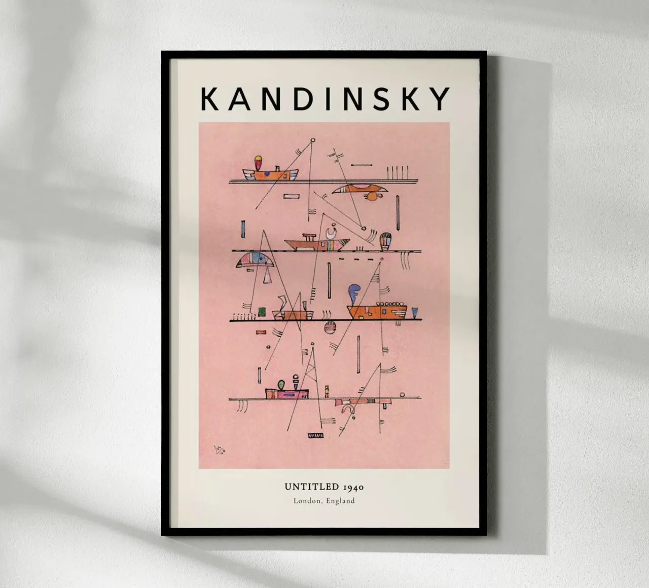 Kandinsky - Untitled carta hahnemühle da ARTOTHEK