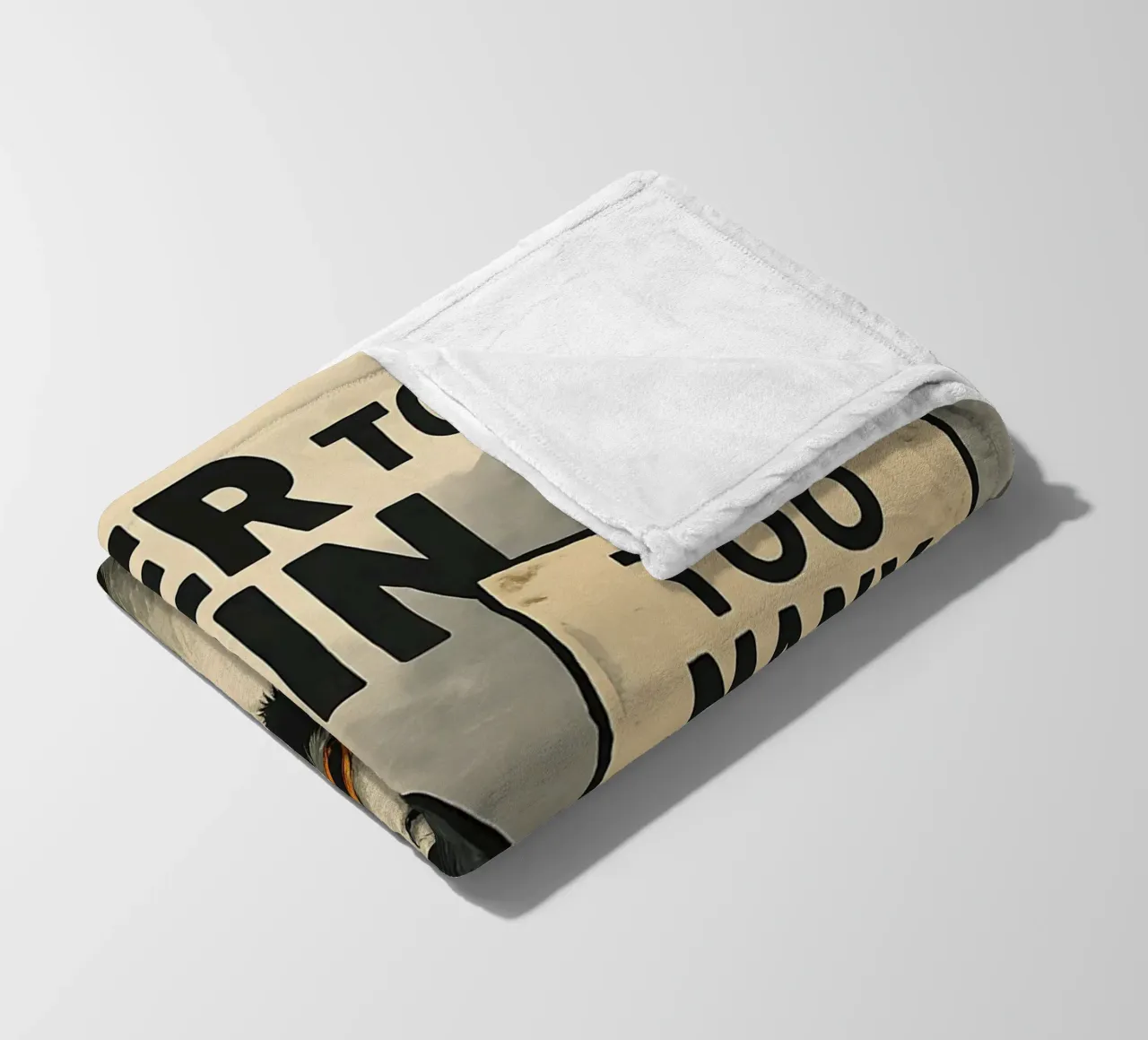 Funny Puffin Meme coperta in pile da Funny Humor Art