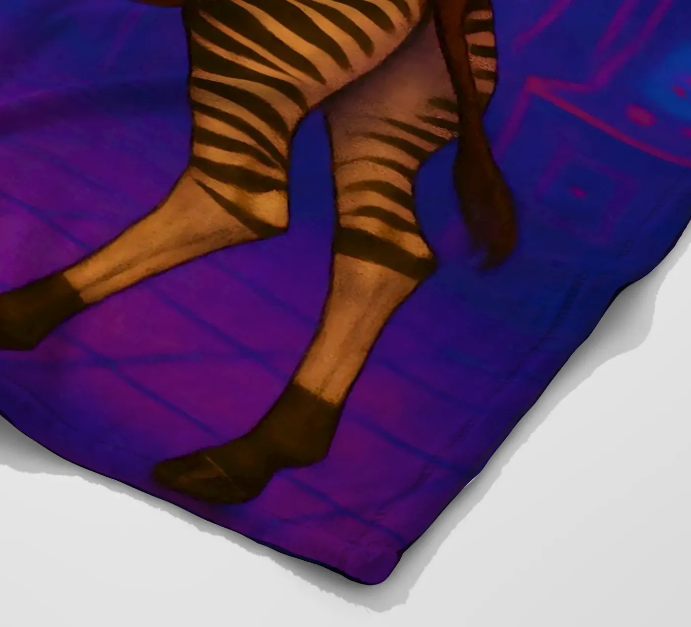 Lustige Okapi Memes Fleecedecke von Funny Humor Art