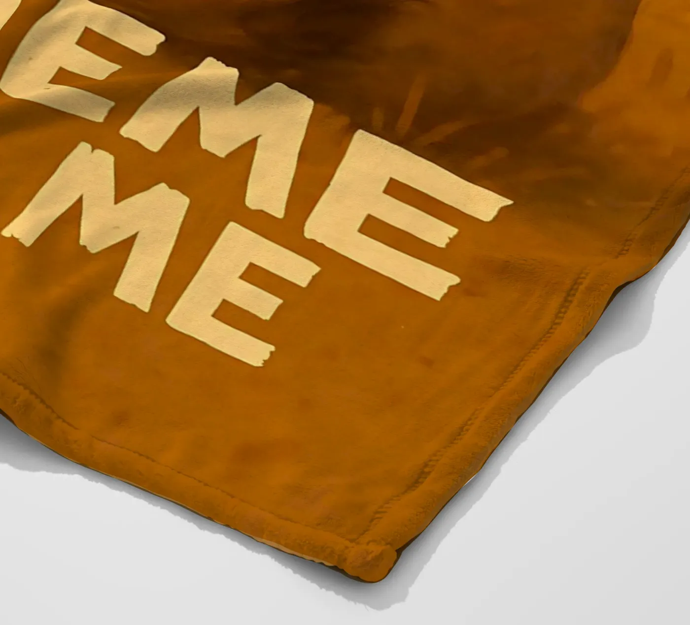 Lustige Hyäne Meme Fleecedecke von Funny Humor Art