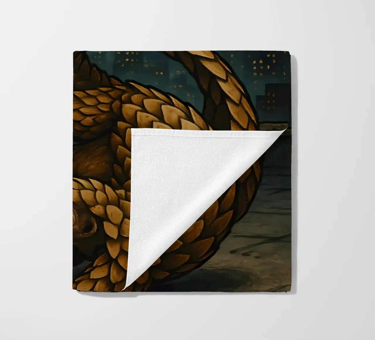 Funny Pangolin Meme telo mare da Funny Humor Art