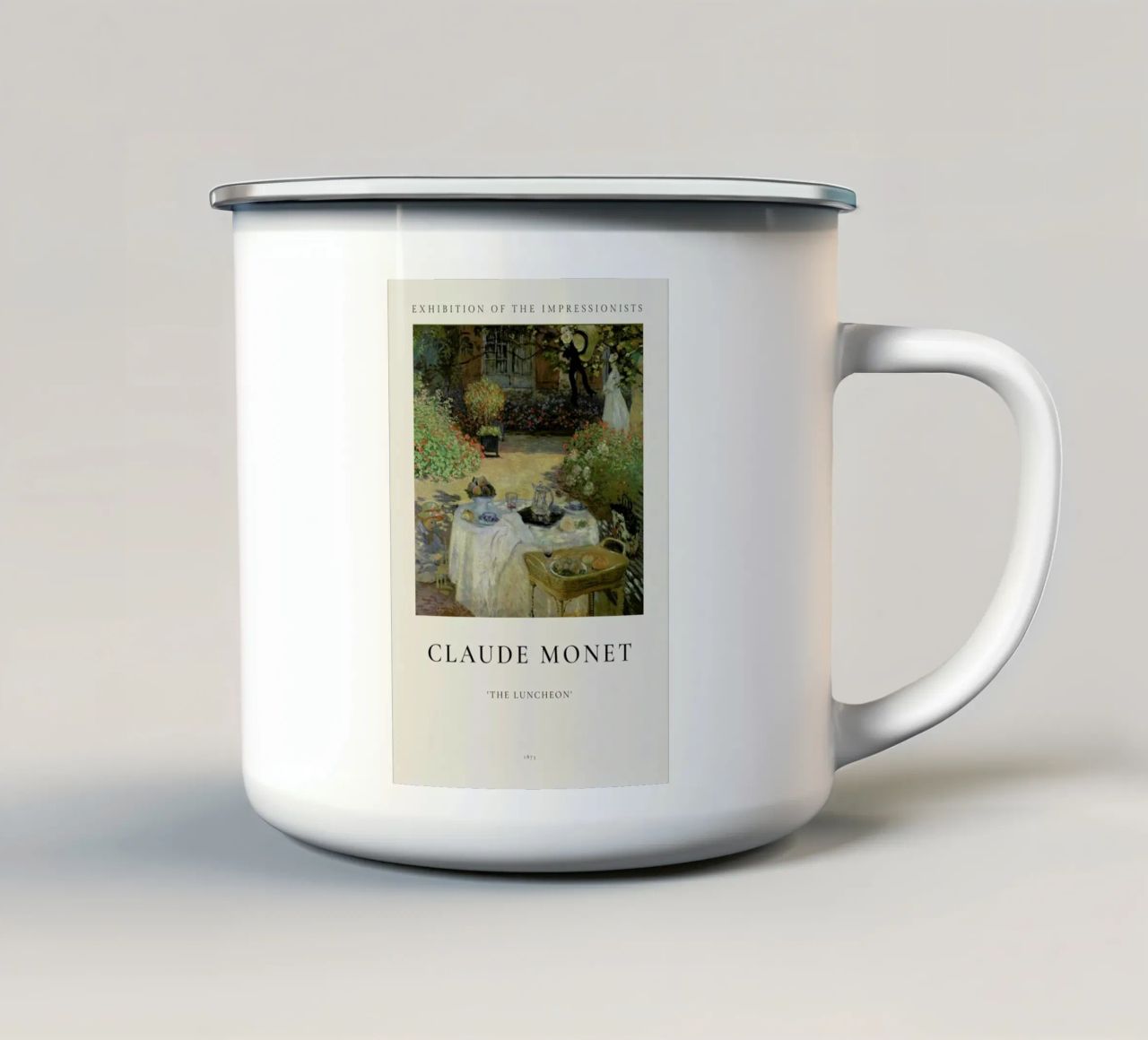 Monet - The Luncheon tazza in smalto da ARTOTHEK