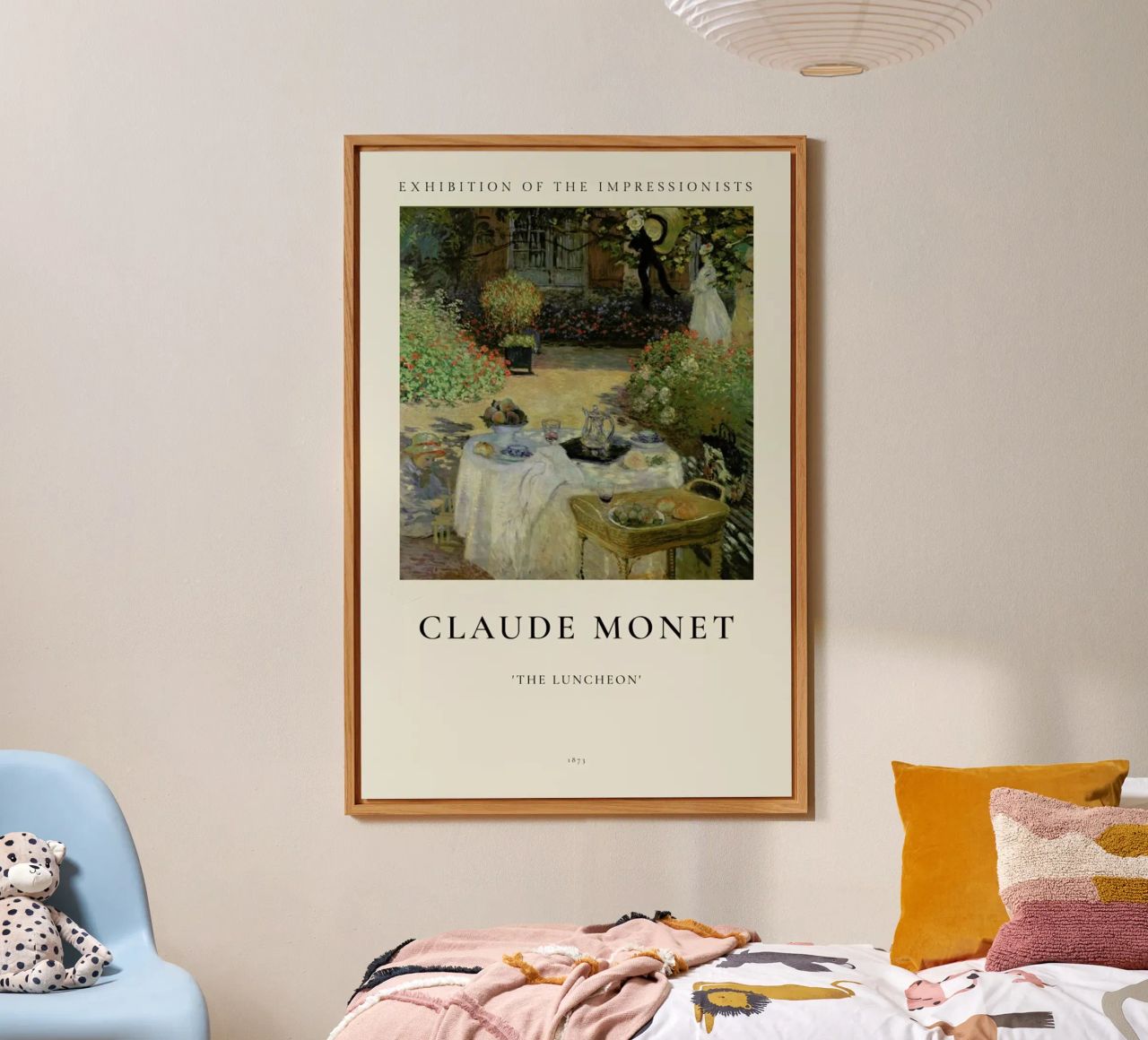 Monet - The Luncheon alluminio dibond da ARTOTHEK