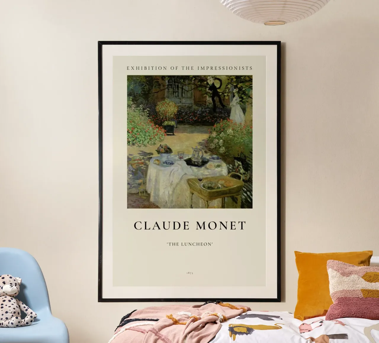 Monet - The Luncheon hahnemühle van ARTOTHEK