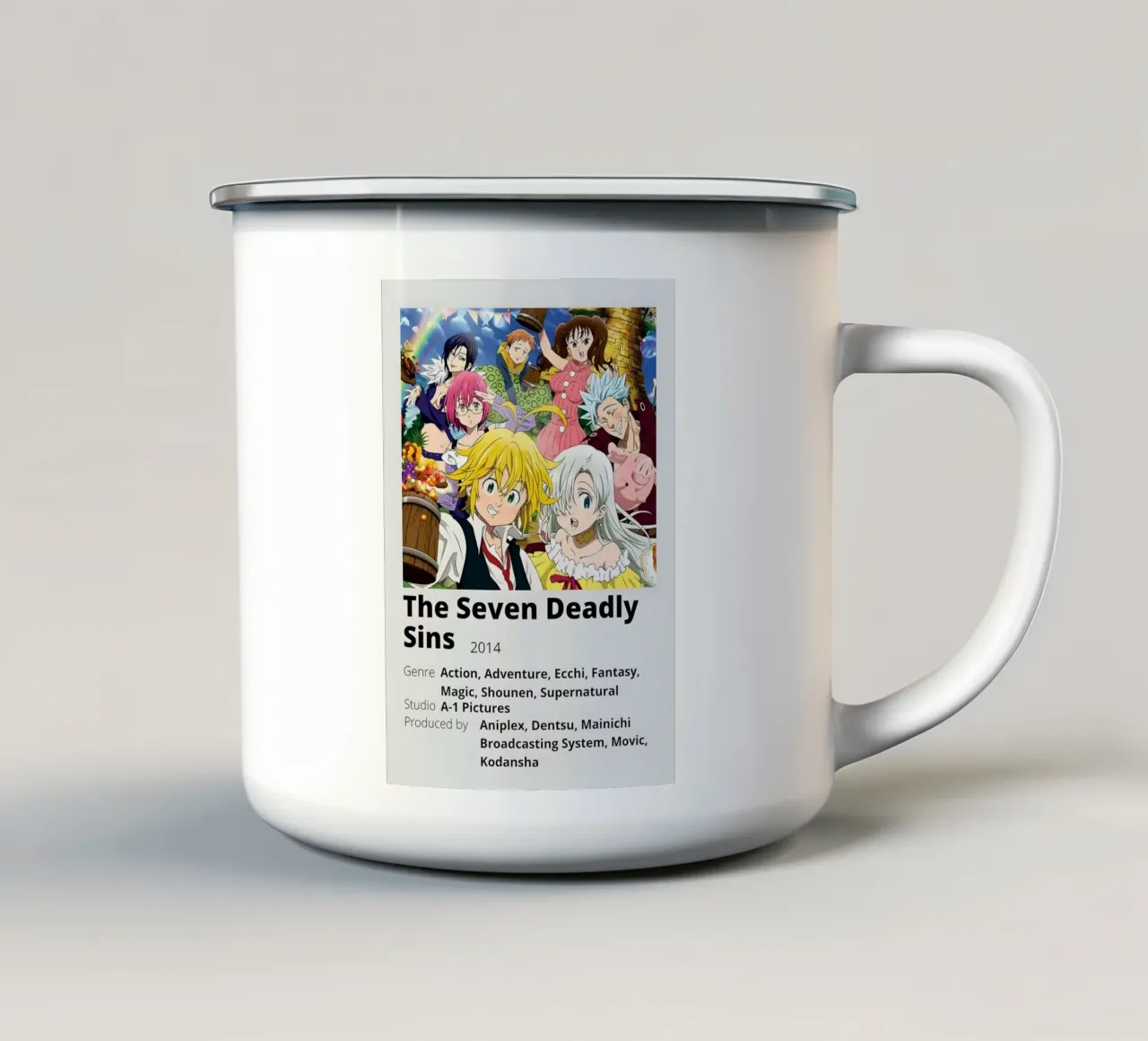 The Seven Deadly Sins  2014 tazza in smalto da Totoya