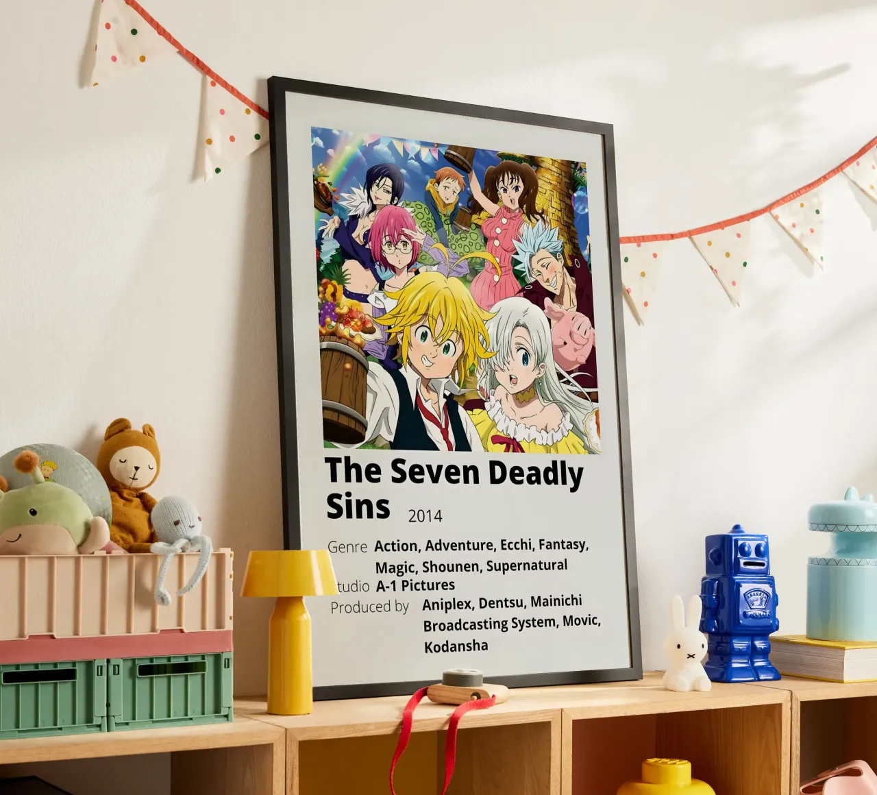 The Seven Deadly Sins  2014 carta hahnemühle da Totoya