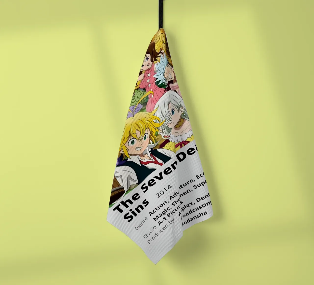 The Seven Deadly Sins  2014 canovaccio da cucina da Totoya