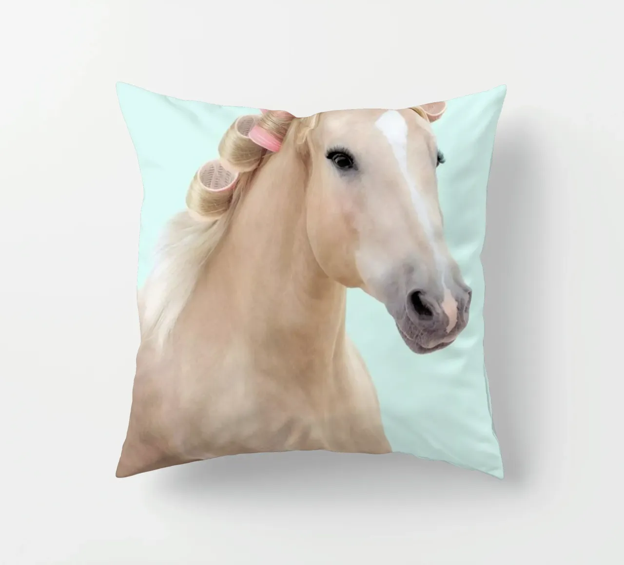 Curly Horse cuscino da Paul Fuentes Design