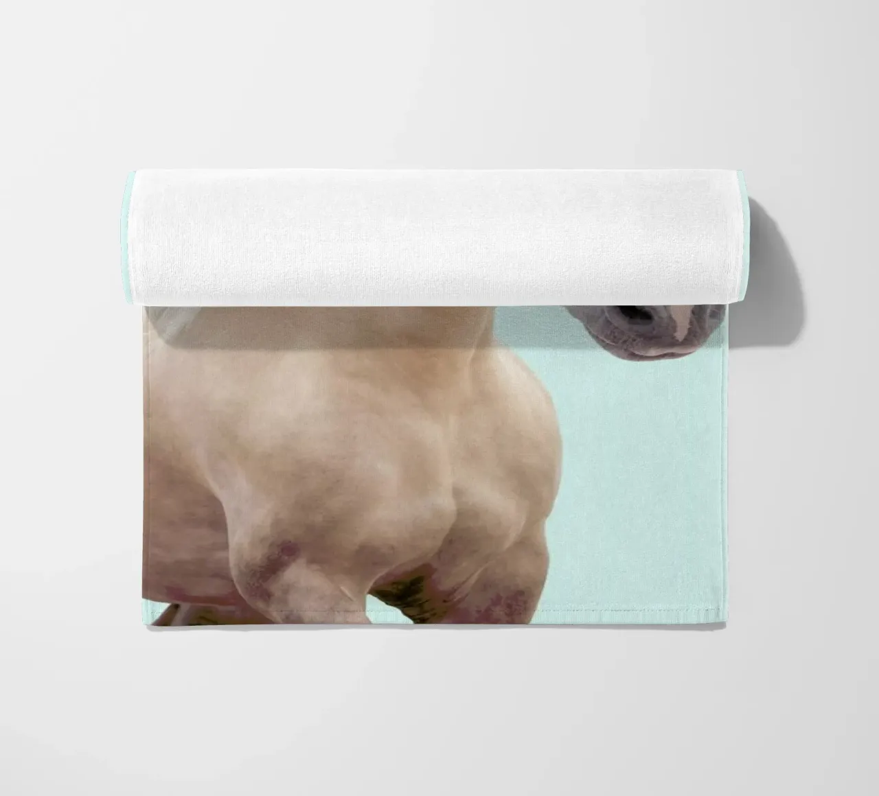 Curly Horse telo mare da Paul Fuentes Design