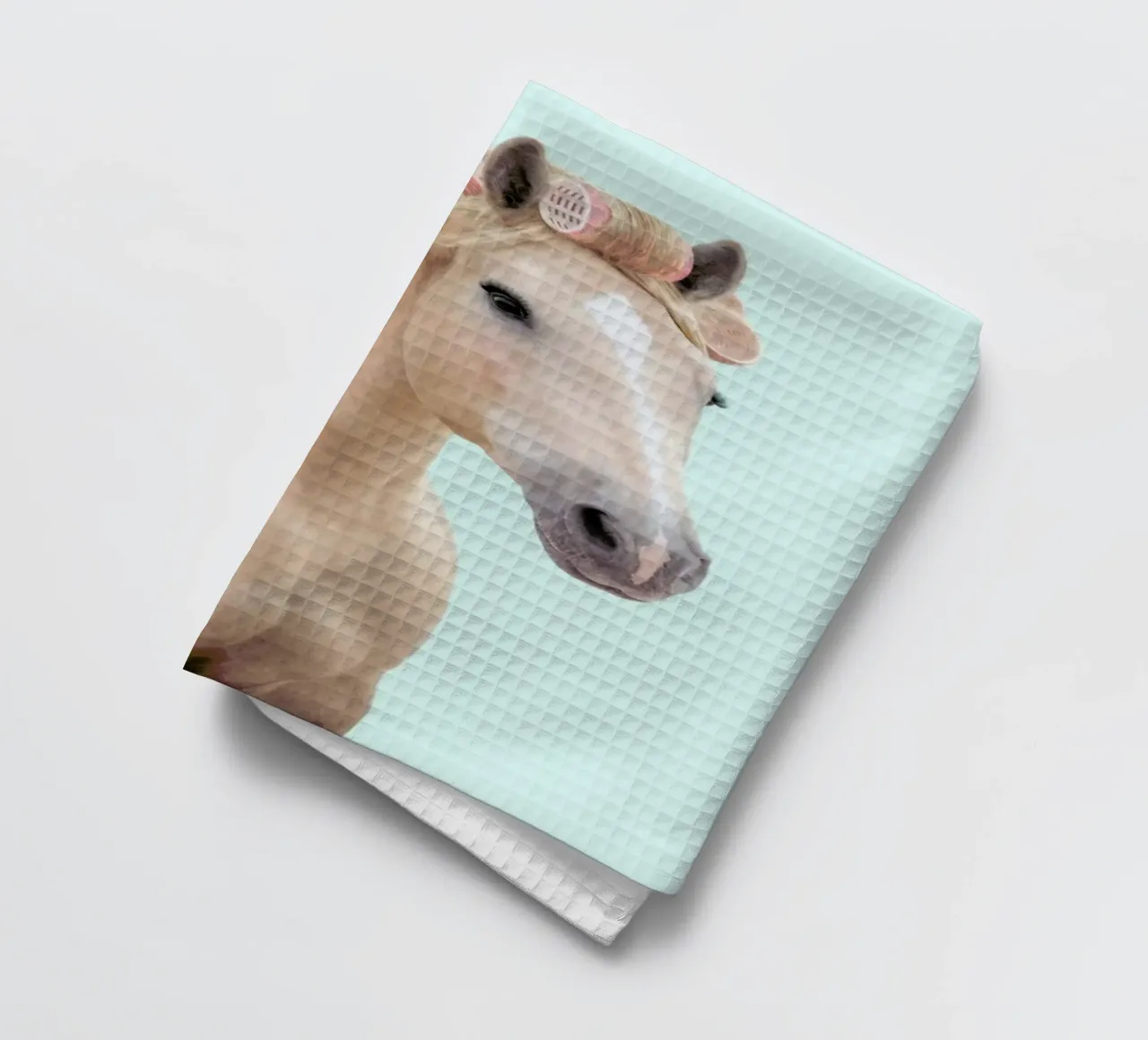 Curly Horse canovaccio da cucina da Paul Fuentes Design