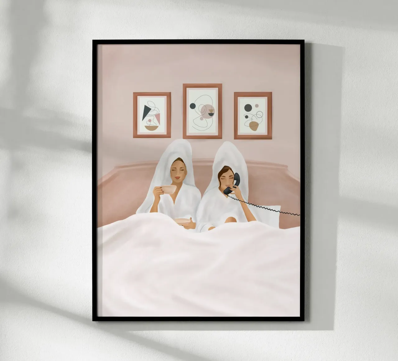 Morning with a friend IV poster da Flow Line