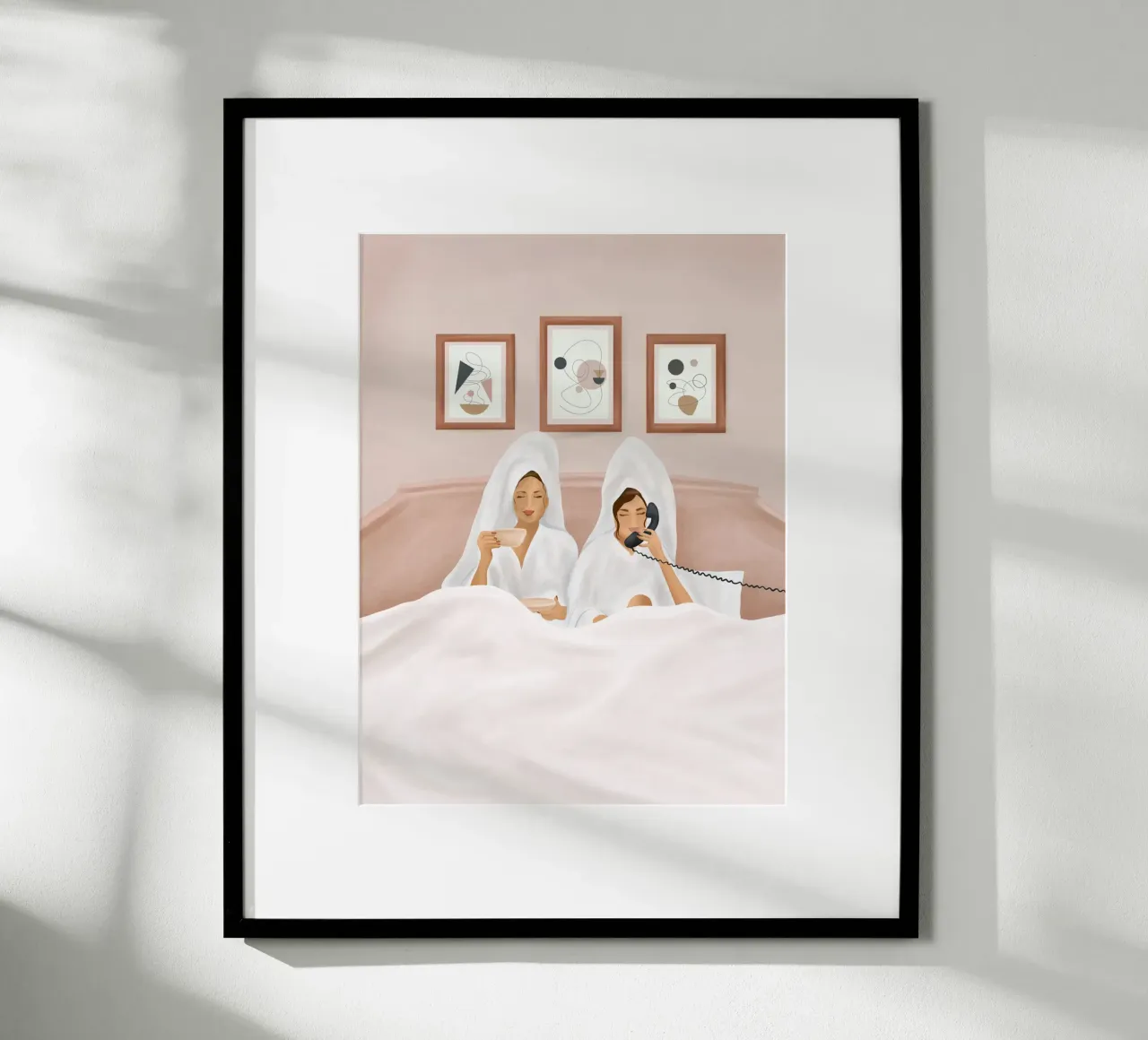 Morning with a friend IV poster da Flow Line