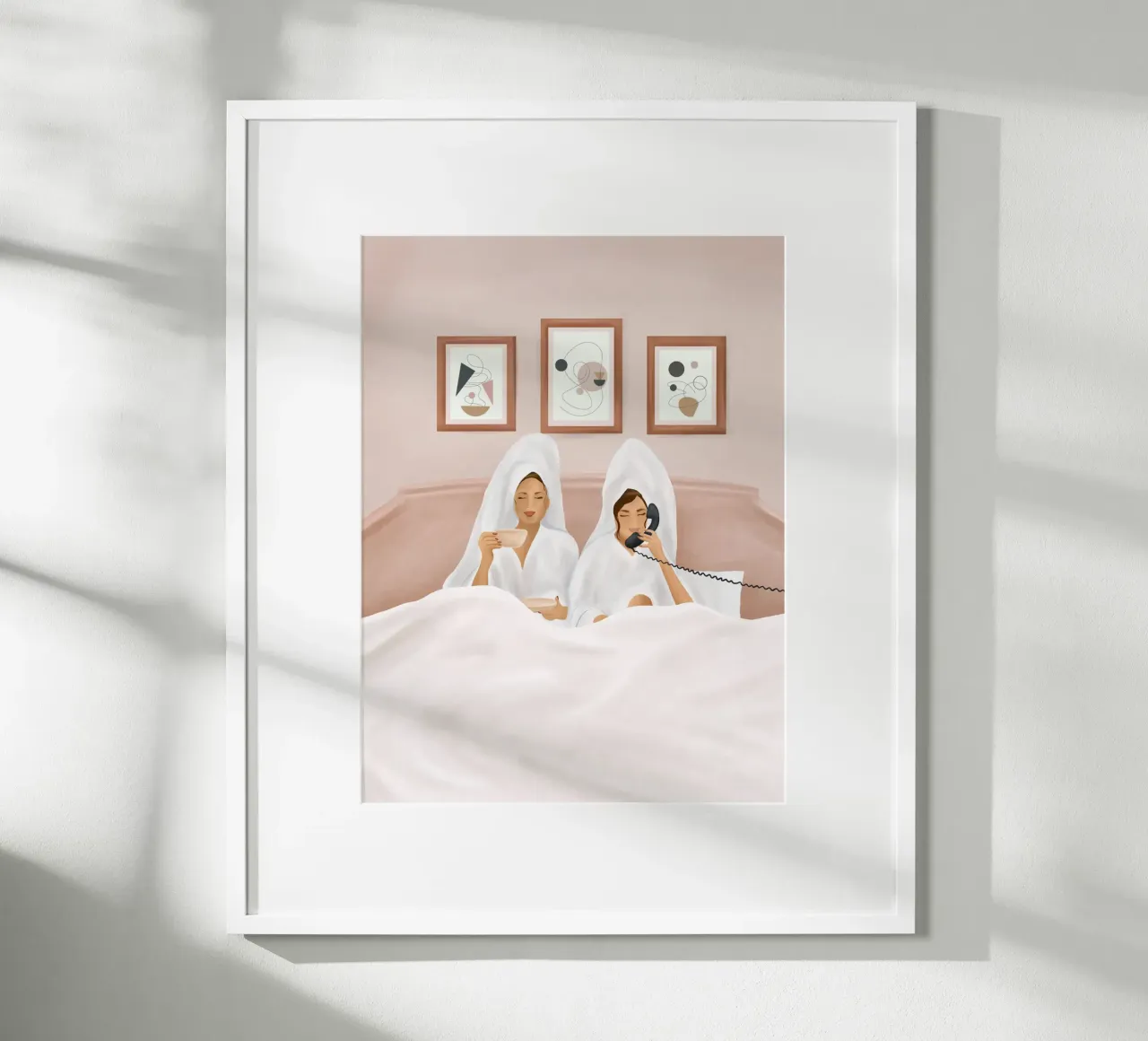 Morning with a friend IV poster da Flow Line