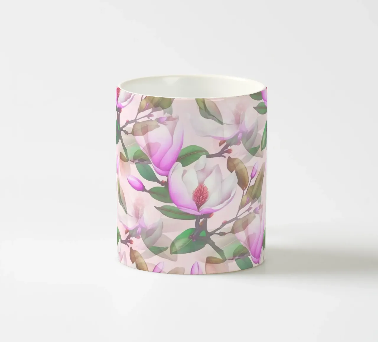 Rosa Magnolia tazza in ceramica da SilverPegasus