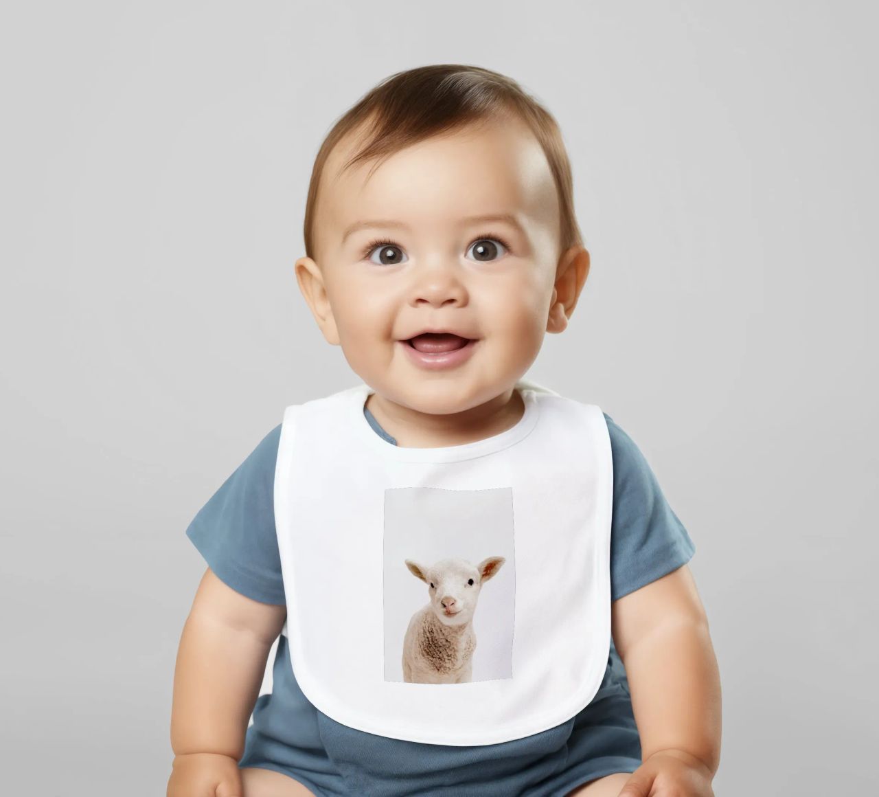 Little Lamb bavaglino da Paws & Claws