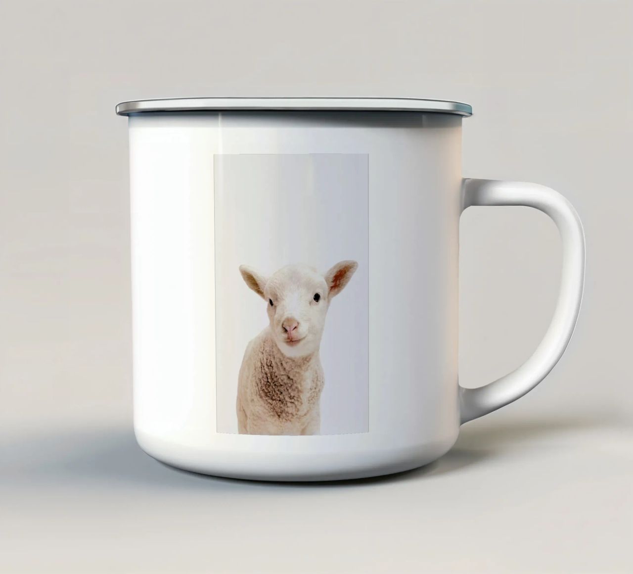 Little Lamb tazza in smalto da Paws & Claws