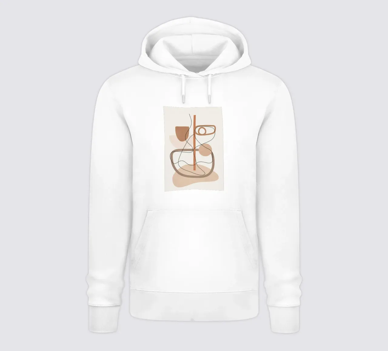 Abstract Line Movement I Hoodie von cityart