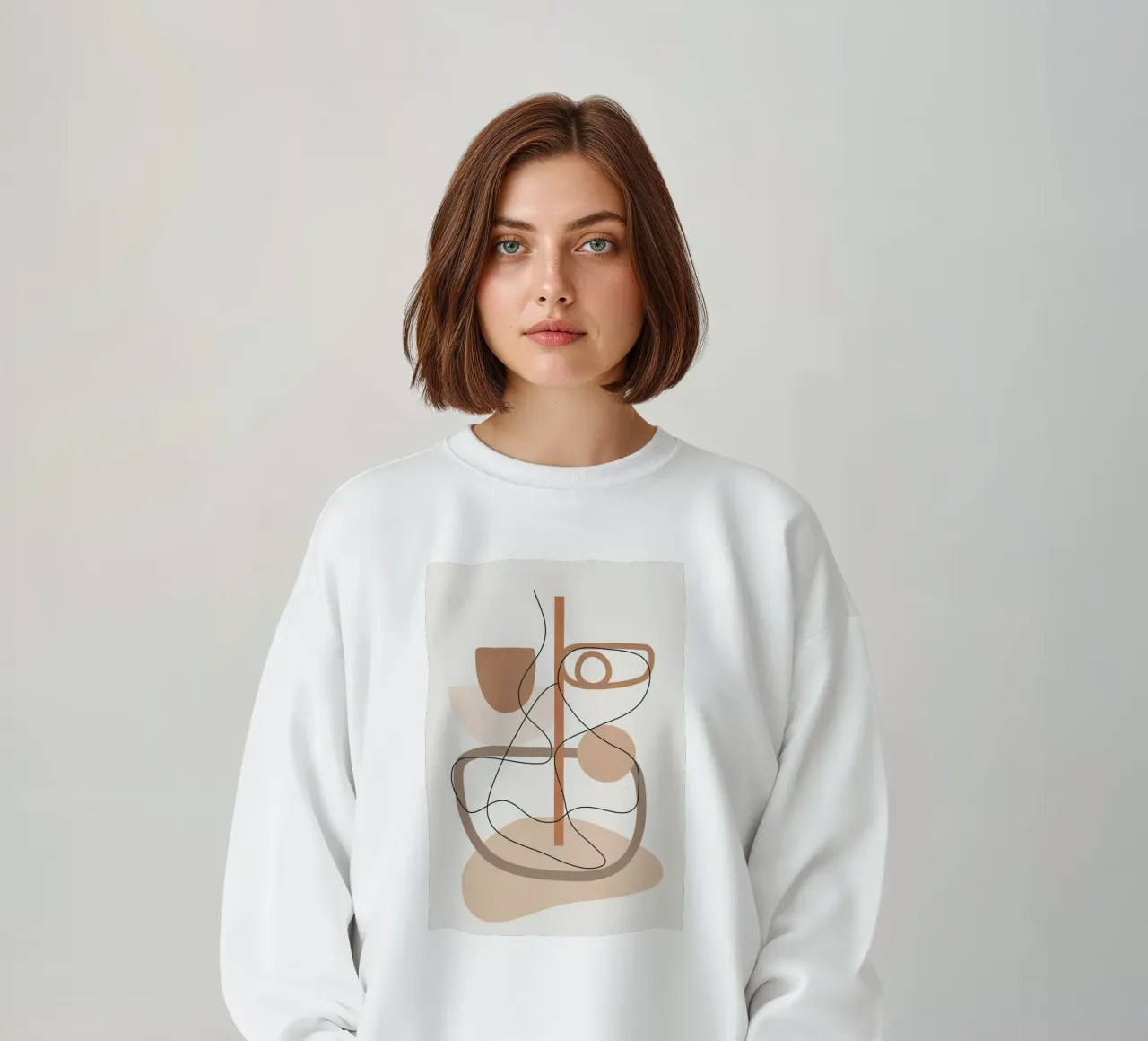 Abstract Line Movement I sweatshirt van cityart