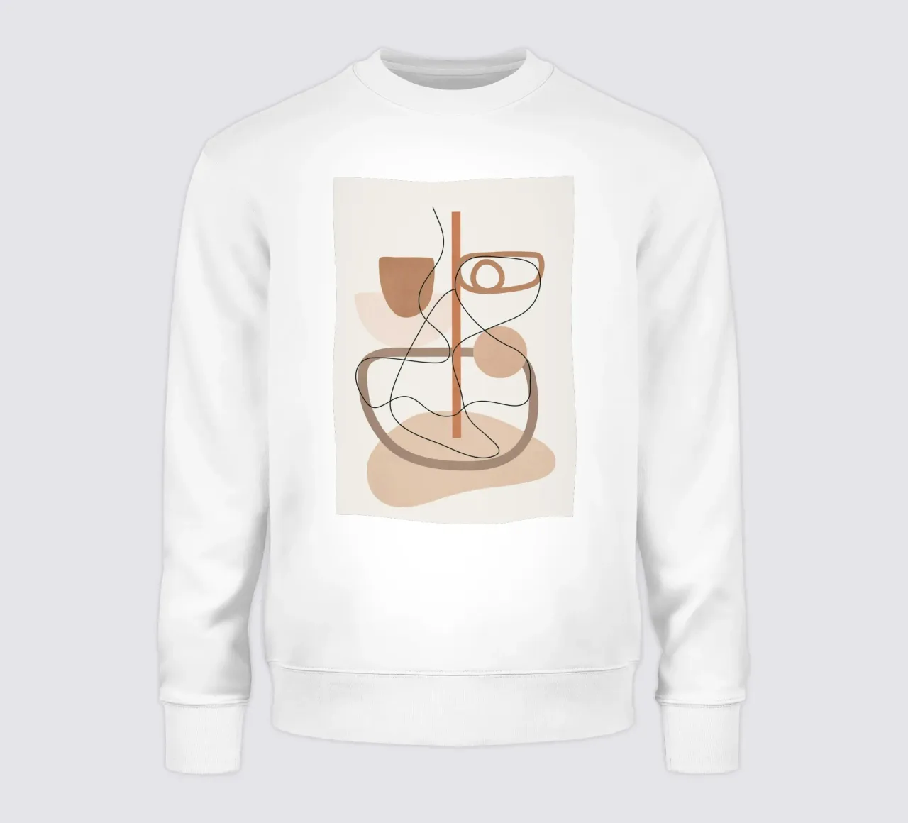 Abstract Line Movement I sweatshirt van cityart
