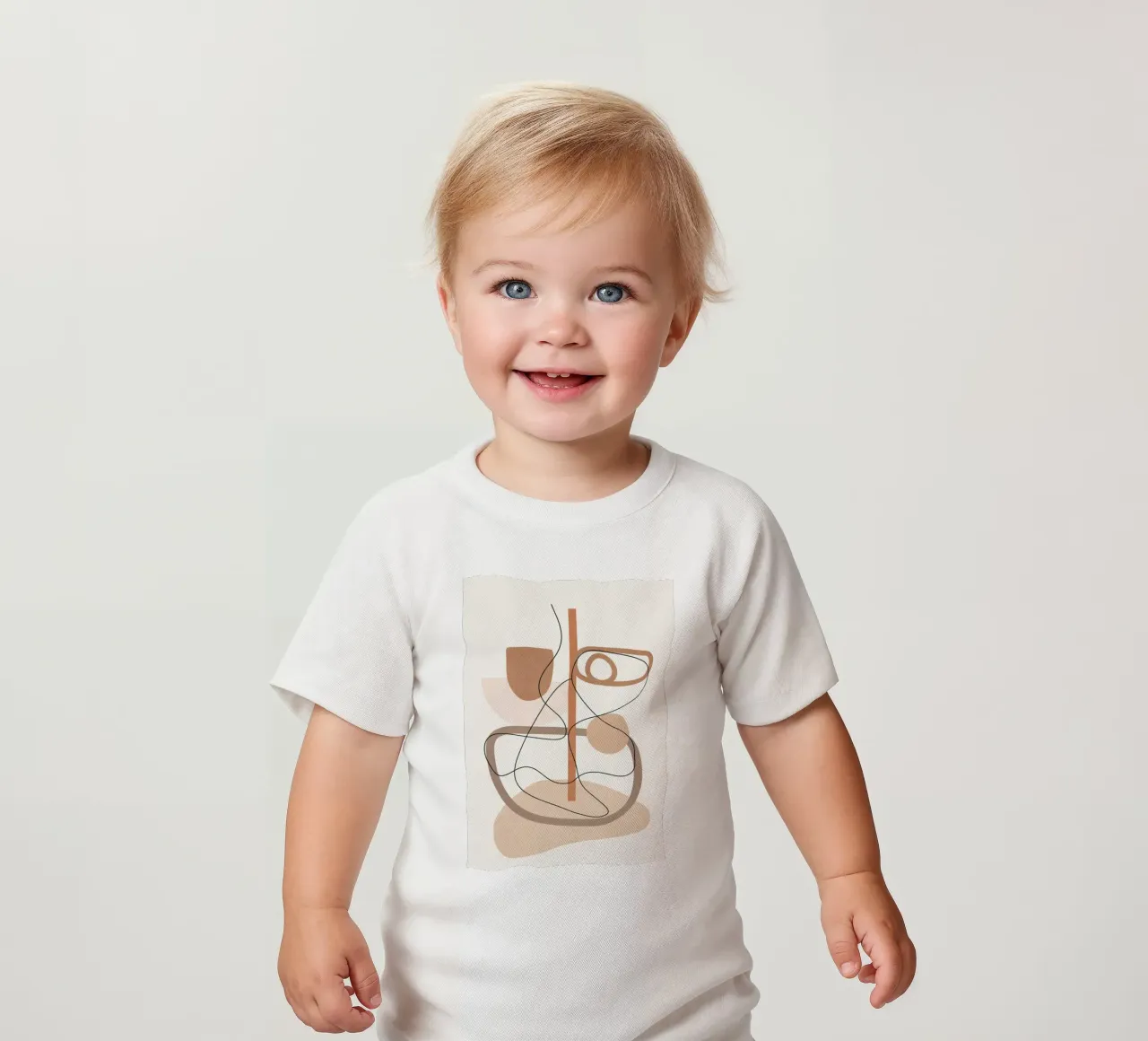 Abstract Line Movement I maglietta neonato da cityart