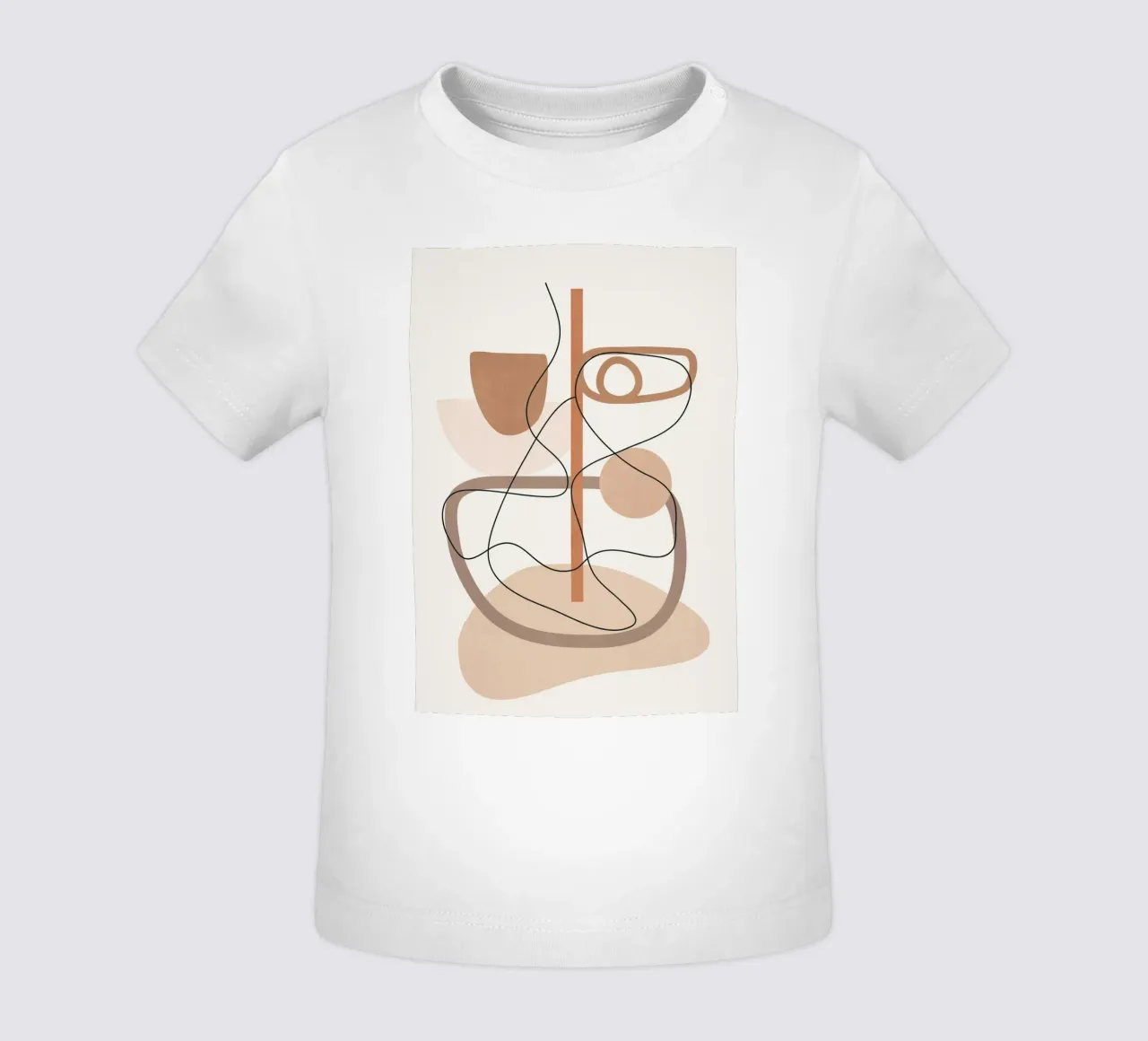 Abstract Line Movement I maglietta neonato da cityart