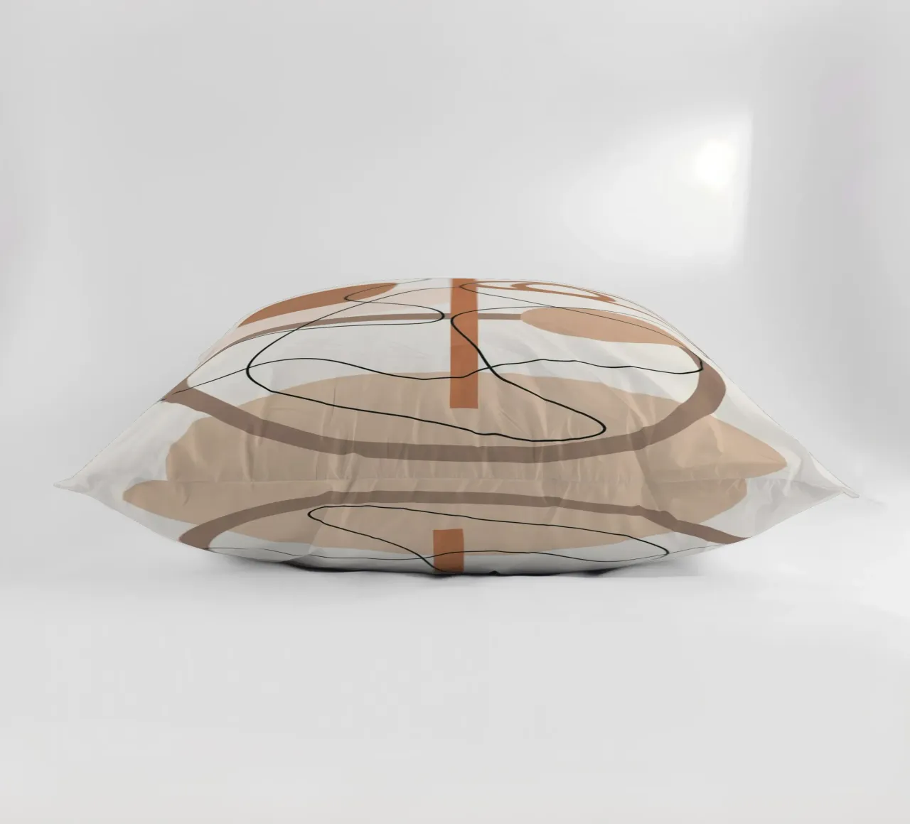 Abstract Line Movement I Kissen von cityart